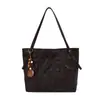2026 Nova Bolsa Tote Plissada Retrô para Mulheres, Grande Capacidade, Bolsa de Ombro de Couro Macio, Estilo Coreano, Para o Trabalho, Versátil, Bolsa de Axila