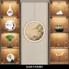 Nueva Estética de la Dinastía Song China Significado Zen Decoraciones Suaves Sala de Estar Estantería Casa de Té Vitrina Gabinete de Izakaya Adornos Pájaros en Ramas