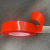 Venta al por mayor, película roja pequeña, adhesivo acrílico transparente de doble cara de 0,8 mm de espesor, resistente a la temperatura, placa de identificación, marco de fotos, adhesivo sin rastro