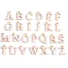 Nuevo Colgante de Aleación Esmaltada con Alfabeto de 26 Letras para Pulsera DIY, Llavero, Decoración de Bolsa Accesorios W806