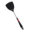 Juego de Utensilios de Cocina de Silicona Rojo de Internet Juego de 6 Piezas de Acero Inoxidable y Silicona para el Hogar Espátula Cuchara para Sartén Antiadherente Suministro Directo de Fábrica