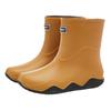 Botas de lluvia de caña media transfronterizas para hombre, impermeables, antideslizantes, para pesca, para lavado de autos, con forro polar, cálidas, zapatos de agua, botas de lluvia de goma para acampar