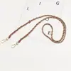 Bolso cruzado de un solo hombro versátil con cadena, bolso de moda para mujer, correa de cadena de cuero, correa de cordón para teléfono, correa de repuesto para bolso, accesorios de hardware
