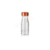 Botella de plástico transparente de boca ancha para mascotas, calibre 35, venta al por mayor, frasco sellado para alimentos, envase de plástico transparente para alimentos.