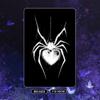 Tatuaje Adhesivo Color Blanco Impermeable Duradero Mariposa Luna Planeta Koi Araña Flor Clavícula Brazo Sticker para Hombres y Mujeres
