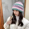 Artículos en Liquidación~ Gorros de Punto Otoño e Invierno, Gorros de Lana, Sombreros de Pescador que Hacen que la Cara Parezca Más Pequeña, Sombreros de Pescador Versátiles Estilo Coreano