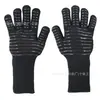Guantes Retardantes de Llama, Resistentes al Fuego, Resistentes a Altas Temperaturas hasta 800 Grados, Para Barbacoa BBQ, Horno de Microondas, Horneado, Guantes de Silicona Aislantes del Calor Anti-Escaldaduras