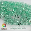 Espinela Verde Esmeralda Brasileña Redonda Wuzhou Piedra Sintética