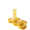 Comedero Doble Automático para Perros y Gatos, Dispensador de Agua para Mascotas, Plato para Gatos, Plato para Perros, Suministros para Gatos, Dispensador de Agua