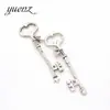 YuenZ Accesorios para joyería DIY colgante de aleación de llave colgante pequeño de aleación retro venta al por mayor O203