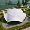 Tienda de Campaña Grande con Forma de Flor y Protección UV para Sombra, Adecuada para Acampar al Aire Libre, Team Building y Protección Solar