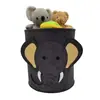 Balde de Armazenamento de Animais em Feltro, Cesta de Armazenamento de Brinquedos para Crianças, Cesto de Armazenamento de Roupas Sujas para Casa, Suporta Personalização de Logo