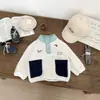 Conjunto Elegante para Bebé Niño de Principios de Primavera, Sudadera Fina de Felpa Estilo Coreano para Bebé de Primavera y Otoño, Pantalones Casuales Versátiles para Niños Pequeños