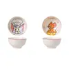 Tazón de Arroz de Color Bajo Esmalte Co-Branded de Tom y Jerry Dibujos Animados Lindo Cerámica Seguro para el Hogar y Resistente a Altas Temperaturas Vajilla para Niños