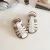 Zapatos para Niños 2025 Verano Nuevo Estilo Coreano Niños y Niñas Sandalias Casuales de Punta Cerrada Suela Blanda Zapatos de Playa para Exterior Zapatos de Moda Estilo Verano