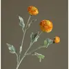 3 cabeças simulação Qianzi Lulian buquê flocado Lulian peônia flor artificial peônia peônia estrangeira decoração de casa pêndulo floral