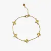 É um Novo Modelo de Pulseira de Prata Esterlina 925 com Trevo da Sorte de Quatro Folhas e Cinco Folhas, Moderna e Versátil, com Strass e Acabamento Escovado, Joia Feminina de Luxo Leve