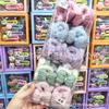 Versión Coreana de Tela de Lana Gruesa a Cuadros Dulce y Colorida Banda para el Cabello de Peluche con Lazo para Niños Banda Elástica para el Cabello de Niña Banda para la Cabeza