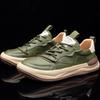 Tenis para Hombre Transpirables de Cuero Genuino Zapatos para Hombre 2025 Verano Nuevo Estilo Orificio Recortado Zapatos Casuales Deportivos Zapatos Blancos a la Moda