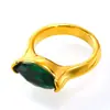 Nuevo Anillo de Titanio con Zirconia Diamante Marquise Forma de Gota de Agua de Moda para Mujer Diseño de Nicho Lujo Ligero Anillo de Gama Alta Venta al por Mayor