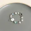 Pulsera de Cuentas Linda Chica Divertida Mejor Amiga Pulsera de Color Claro Macarrón Malvavisco para Mujer Pulsera de Cuentas Tendencia Ins