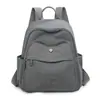 Mochila para Mujer 2025 Modelo Nuevo Gran Capacidad Piel Suave Bolso de Hombro Casual Mochila de Estudiante Universitaria Moderna Artículo Popular Transfronterizo