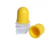 Tapa de Boquilla de Plástico, Tapa de Boquilla para Envases Blandos, Bolsa Transfronteriza para Detergente de Ropa, Envases de Productos Químicos para el Hogar, Tapa de Boquilla a Prueba de Fugas con Forma de Bala