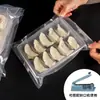 Bolsas de empaque para dumplings hechos a mano congelados rápidamente, cajas para wontons, bolsas de sellado plástico para alimentos shumai y panecillos, bolsas para conservación por congelación-vacío