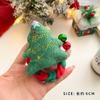 Tocado navideño, cuerda para el cabello de Papá Noel, tocado de muñeco de nieve de dibujos animados de alce, no daña el cabello, cuerda para el cabello, accesorios para el cabello para vestir de fiesta