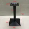 Pé de Mesa Restaurante Ocidental Ferro Fundido Suporte de Aço Inoxidável Loja de Chá de Leite Placa de Rocha Mármore Suporte de Barra Suporte de Pé de Mesa Atacado