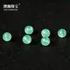 Contas Redondas de Jade Tianshan Tipo Gelo Natural Contas Soltas para Pulseira de Tecelagem DIY Colar Contas Espaçadoras de Xinjiang