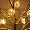 Luzes de Fio de Estrela e Lua de LED do Oriente Médio para Eid Al-Adha Luzes de Fio de Castelo Lunar Lâmpada a Querosene Luzes de Decoração de Eid