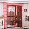 Cortina de amor para casamento Cortina coreana em forma de coração Cortina divisória para sala de estar Cortina decorativa para quarto Cortina para banheiro