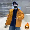 Chaqueta de Esquí Desmontable Tres en Uno para Niños 2026 Nuevo Otoño/Invierno Ropa Exterior Gruesa Acolchada con Forro Polar para Niños Medianos a Grandes