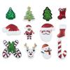 Patches de Bordado de Lantejoulas de Natal em Estoque Patches de Árvore de Natal Acessórios de Vestuário para as Festas Patches com Logotipo de Marca Bordado