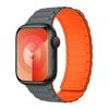 Adequado para Apple S9 Watch iwatch5678 Pulseira Quatro Gerações Três Fios Silicone Loop Magnético Pulseira Apple Watch