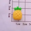Fruta Fresas Limón Uvas Melocotón Accesorios de Resina DIY Pegamento de Crema Funda para Teléfono Móvil Pasador Diadema Accesorios de Joyería