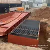 Canal de Lavagem de Carros para Obra 16m Sem Fundação Móvel de Aço Canal de Água Tanque de Sedimentação de Filtração de Três Níveis
