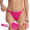 Ropa interior de mujer sexy, tanga de seda helada sin costuras, invisible, fina, nueva, transfronteriza europea y americana
