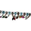 Estilo Bohemio Hueco Sexy Espalda Descubierta Halter Chaleco Top de Tubo con Flecos para Mujer Vacaciones de Verano Junto al Mar Top con Tirantes