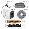 Acessórios Huixi Compatíveis com Dreame X50 Pro/Ultra, Aspirador S40/X40 Versão Aprimorada, Escova Lateral, Saco de Pó, Pano de Mop