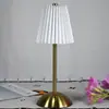 Lámpara de Mesa de Tela Transfronteriza Lámpara de Noche Plegable Estilo Nórdico Lámpara de Mesita de Noche para Dormitorio Lámpara Recargable Lámpara LED de Ambiente Estilo Lujo Ligero