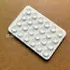 Nuevas 24 Piezas de Ventosa de Silicona Engrosada 10g Funda para Teléfono Móvil Cuadrada Ventosa Doble Cara Soporte para Teléfono Móvil de Una Cara En Stock