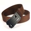 Cinturón de nailon 3.5 para hombre, cinturón de lona para jóvenes estudiantes, estilo coreano, hebilla automática, cinturón de lona, venta al por mayor de fábrica