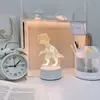Regalo Creativo Nuevo Transfronterizo Luz de Noche Atmósfera Lámpara Acrílica Atmósfera Dormitorio Lámpara Pequeña de Gama Alta