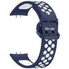 Para Samsung Galaxy Fit3 Pulseira Bicolor Samsung FIT3 Smartwatch Interface de Cabeça de Metal Pulseira TPU