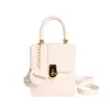Bolsa de mão retrô elegante e simples, bolsa quadrada pequena, nova bolsa de ombro para o verão, bolsa transversal colorida
