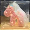Espuma de Polietileno Transfronteriza Flor Artificial Día de San Valentín Chino Regalo Rosa Unicornio Regalo de Cumpleaños Caja de Regalo Terminada