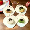 Presilha de Cabelo Original Comida Gato Desenho Animado Gatinho Preto Fofo Presilha Bico de Pato Presilha Lateral Presilha Franja Acessórios de Cabelo Adereços de Cabeça Presente