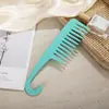 Peine Curvo de Gancho Grande de Colores, Peine de Dientes Gruesos, Peine para Alisar y Dar Textura al Cabello, Peine Herramienta de Peinado, Venta al por Mayor